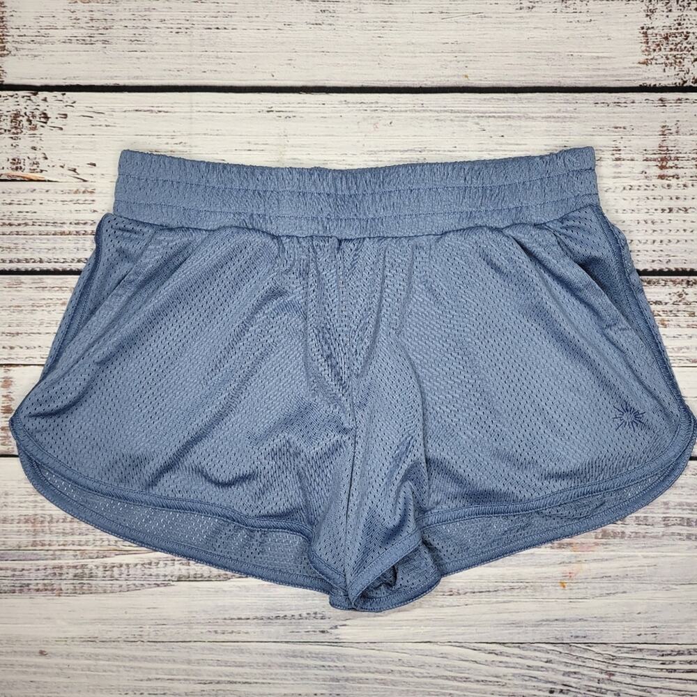 Offline by aerie 2-in-1 Layer Mesh Active Shorts Blue | Medium